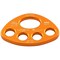 Kong Usa Rigging Plate, 4 Beveled Holes, Orange 864O17400KK - alternate 2